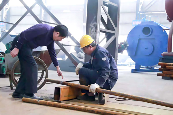 國慶佳節(jié)，永興鍋爐集團(tuán)董事長(zhǎng)視察工作并慰